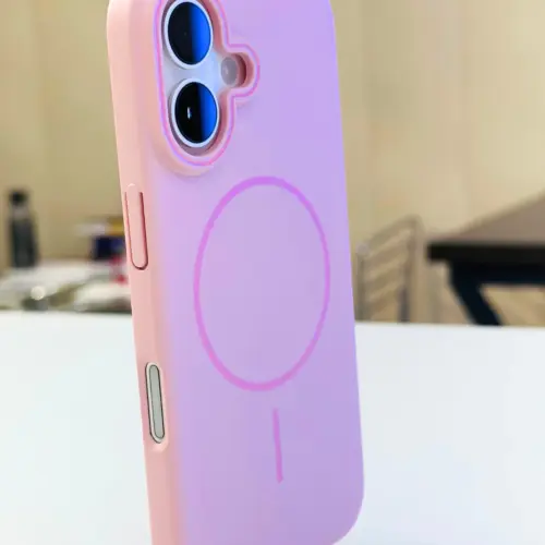 Alternative view of iPhone 16 Slim Case (Pink)